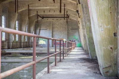 Corridor of building