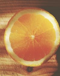 Close-up of orange slice