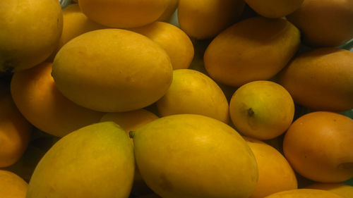 Full frame shot of oranges