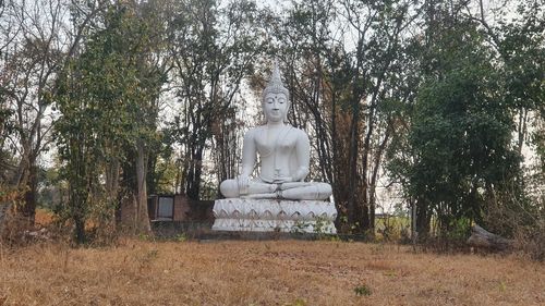 Statue in park