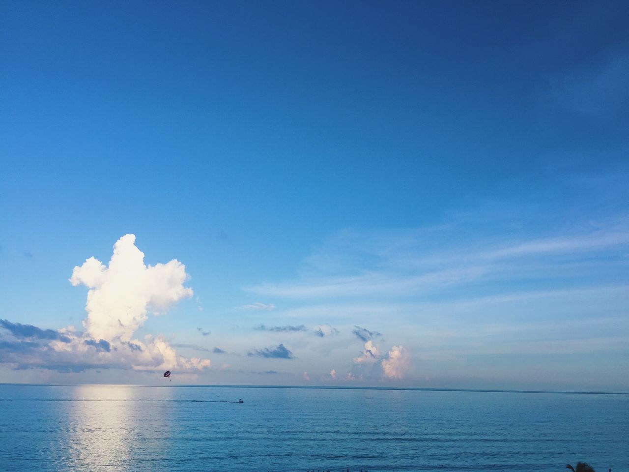 sea, water, tranquil scene, scenics, waterfront, horizon over water, beauty in nature, tranquility, blue, sky, nature, idyllic, cloud, cloud - sky, seascape, copy space, outdoors, day, no people, calm