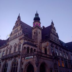 Low angle view of cathedral against sky