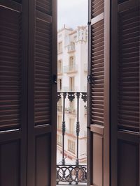 Exterior of building