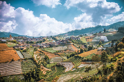 One of the mountains in indonesia