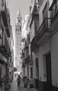 View of buildings in city