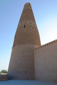 Low angle view of historical building against sky