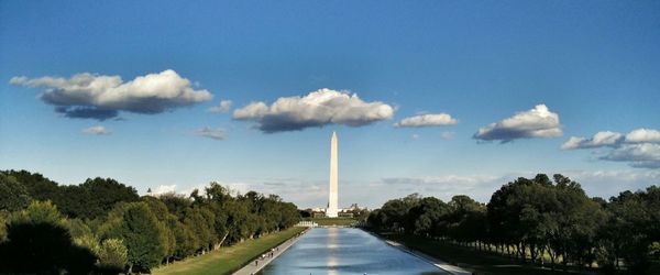 Road passing through landscape