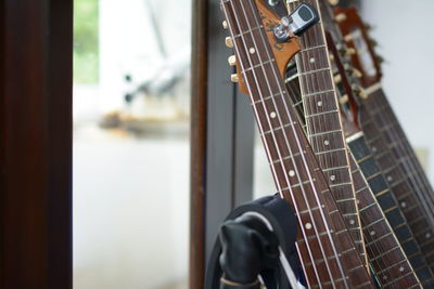 Close-up of guitar