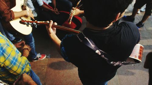 Man playing guitar