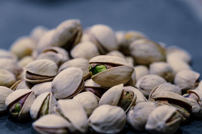 Close-up of pistachios