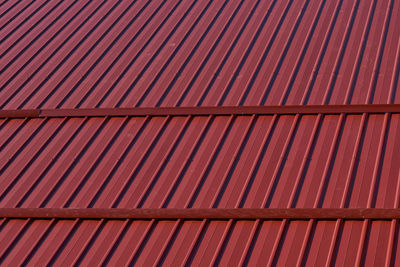 Full frame shot of patterned roof