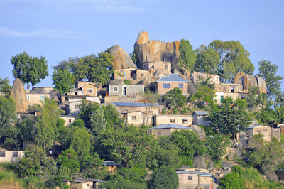 Buildings in town