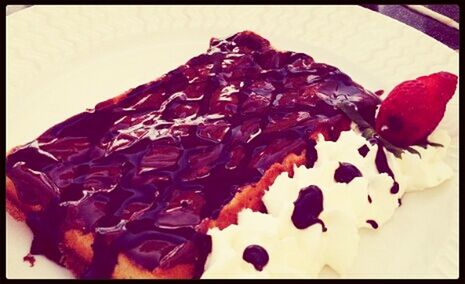 Gaufre nutella x chantilly 