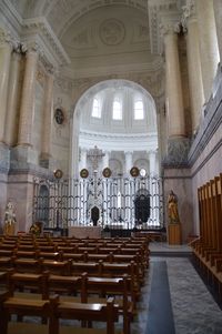 Interior of historic building