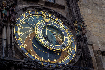 Low angle view of clock tower