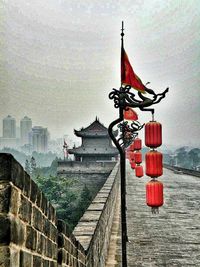 Built structure in water