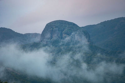 Panoramic view of the aspromonte national park