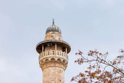 Low angle view of a tower