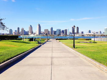 Walkway leading to building