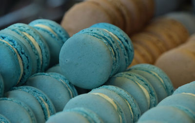 Full frame shot of macaroons