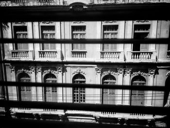 Close-up of books in library