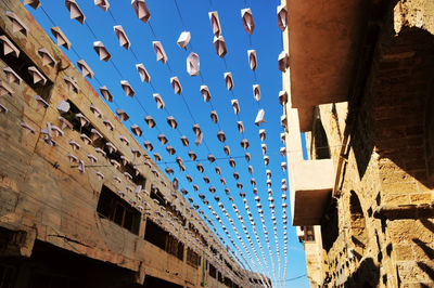 Very special decorations in the old city of yafa, tel aviv, israel