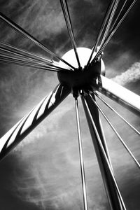 Low angle view of ferris wheel