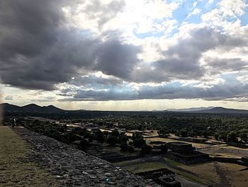 Scenic view of dramatic sky