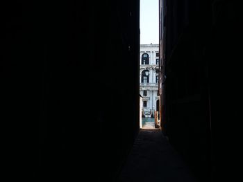 Corridor of building