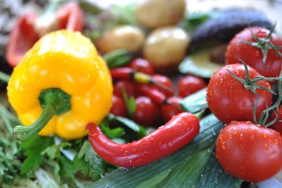 Close-up of vegetables