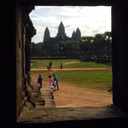 Ruins of a temple