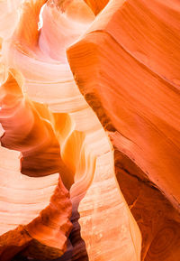 Rock formations at canyon