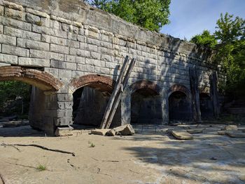 View of old ruin