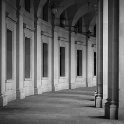 Corridor of building