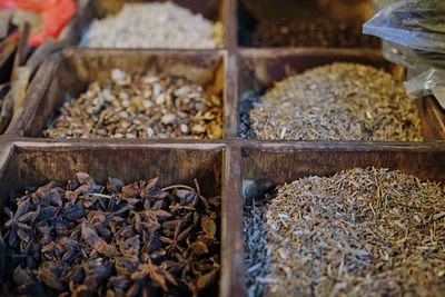 Close-up of food for sale at market stall