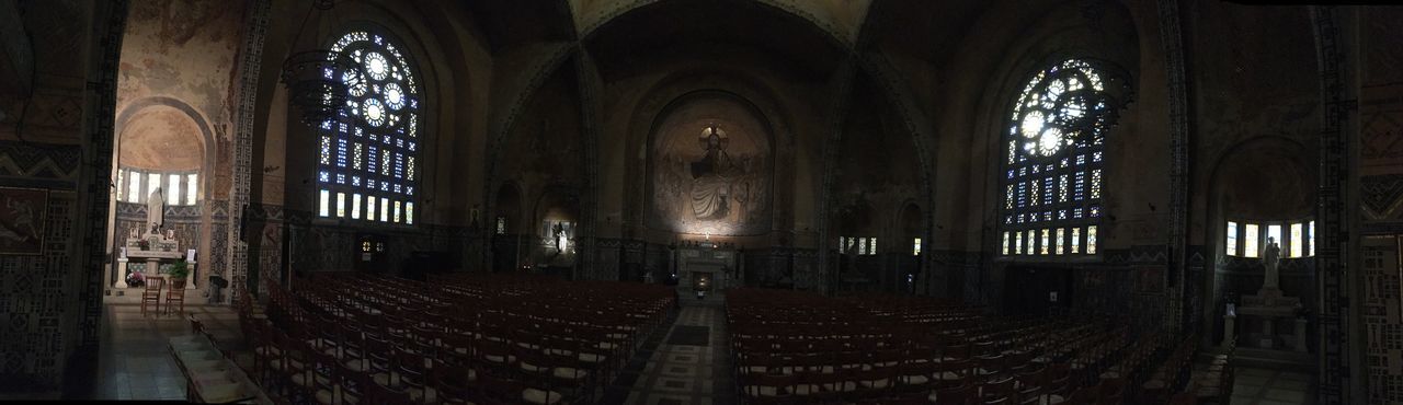 INTERIOR OF TEMPLE