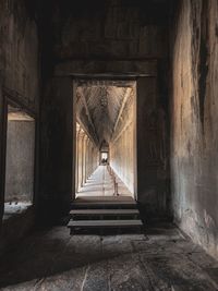 Corridor of building