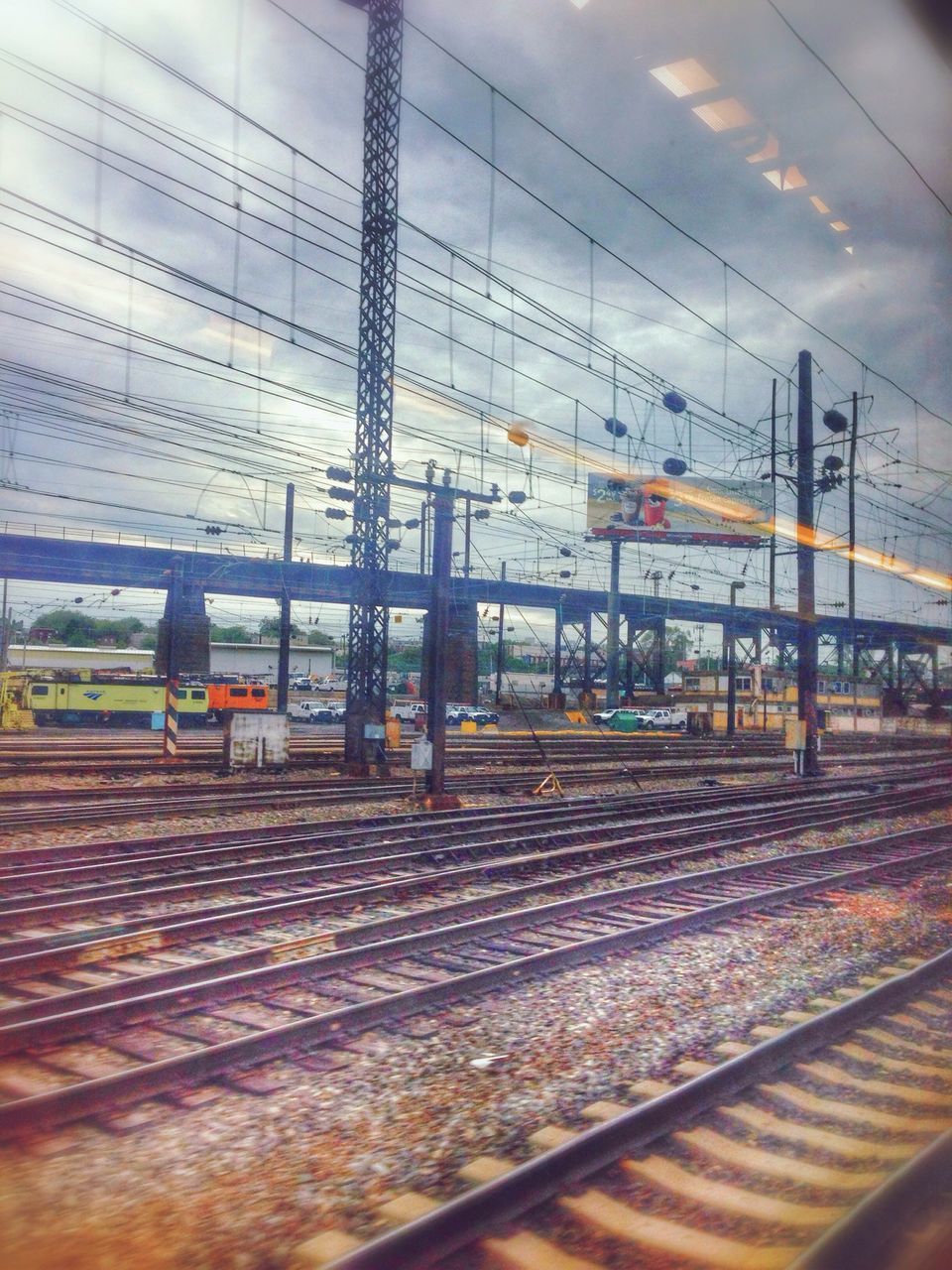 railroad track, transportation, rail transportation, public transportation, railroad station platform, railroad station, sky, train - vehicle, mode of transport, cloud - sky, travel, indoors, passenger train, day, no people, public transport, cloud, cloudy, transparent, built structure