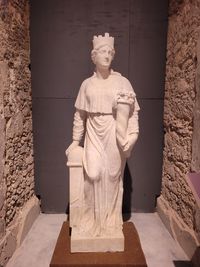 Low angle view of statue