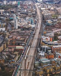 Aerial view of cityscape