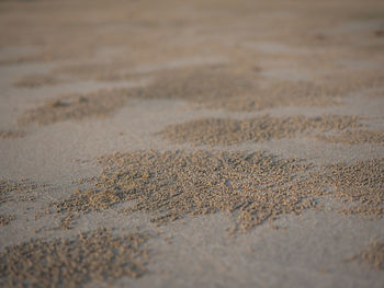 Full frame shot of sand