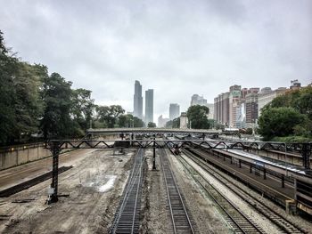 View of city street