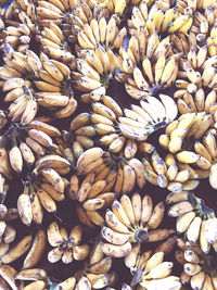 Full frame shot of fruits for sale in market