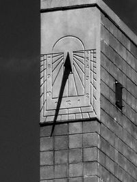 Directly below shot of modern building