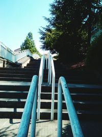 Low angle view of staircase