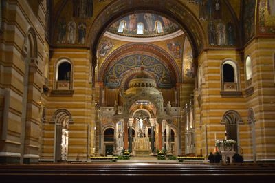 Interior of cathedral