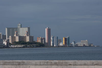 Modern cityscape against sky