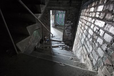 Abandoned interior