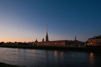 Buildings at waterfront