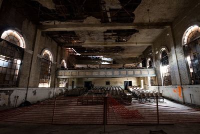 Interior of old building